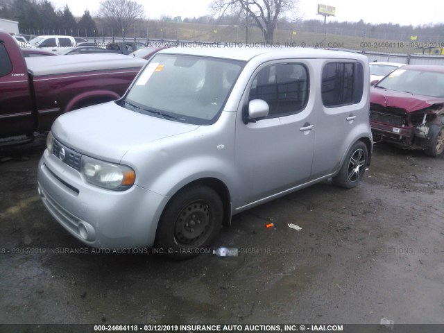 JN8AZ28R19T124688 - 2009 NISSAN CUBE S/SL SILVER photo 2