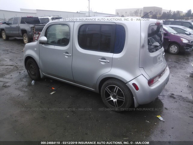 JN8AZ28R19T124688 - 2009 NISSAN CUBE S/SL SILVER photo 3