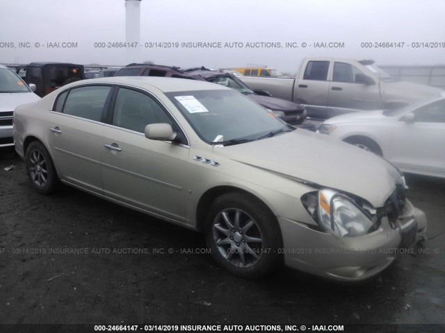 1G4HD57207U156047 - 2007 BUICK LUCERNE CXL GOLD photo 1