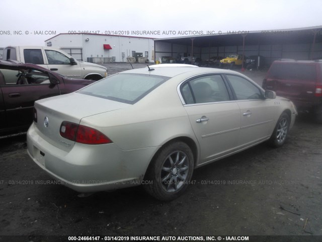 1G4HD57207U156047 - 2007 BUICK LUCERNE CXL GOLD photo 4