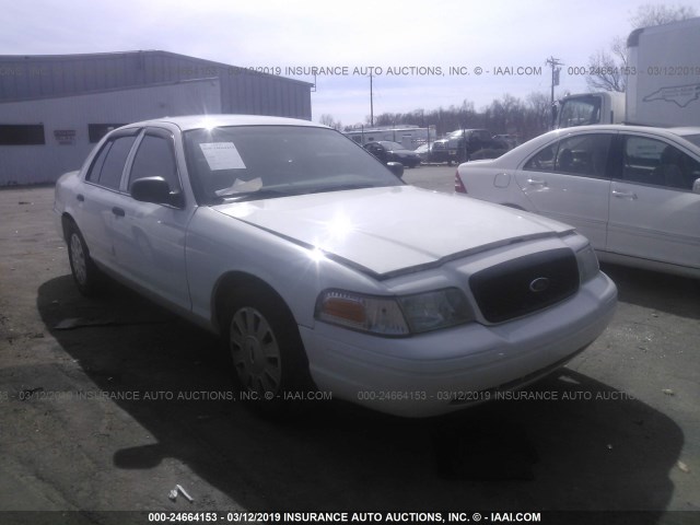 2FABP7BVXBX171970 - 2011 FORD CROWN VICTORIA POLICE INTERCEPTOR WHITE photo 1