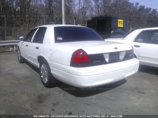 2FABP7BVXBX171970 - 2011 FORD CROWN VICTORIA POLICE INTERCEPTOR WHITE photo 3