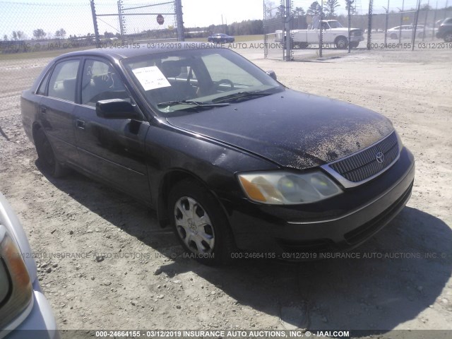 4T1BF28B41U158162 - 2001 TOYOTA AVALON XL/XLS BLACK photo 1