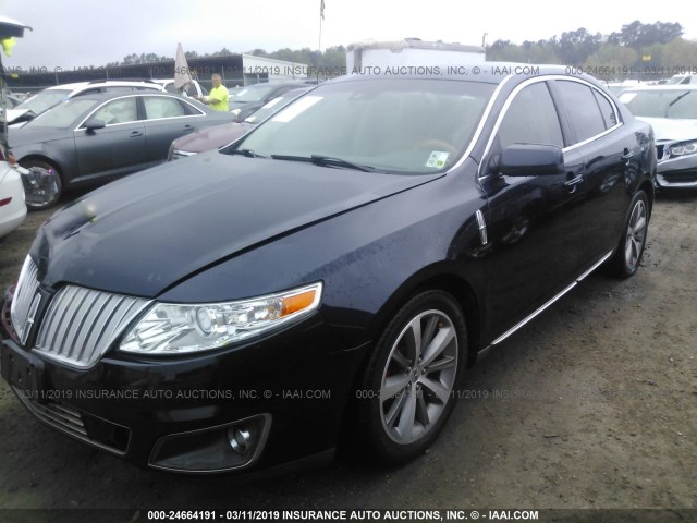 1LNHM93R79G605512 - 2009 LINCOLN MKS Dark Blue photo 2