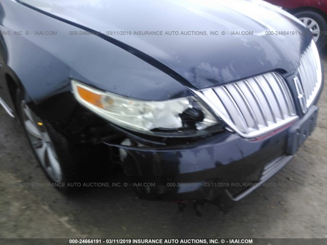 1LNHM93R79G605512 - 2009 LINCOLN MKS Dark Blue photo 6