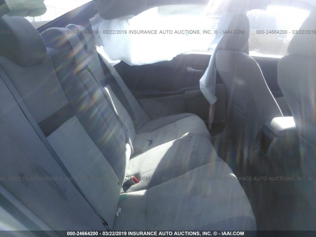 4T1BF1FK0CU028556 - 2012 TOYOTA CAMRY SE/LE/XLE SILVER photo 8