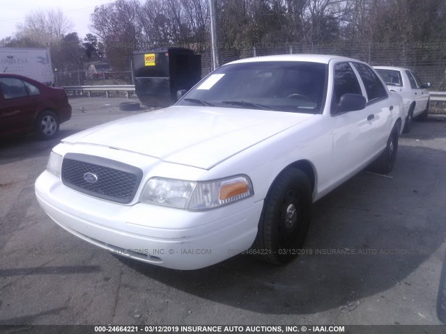 2FABP7BV0BX171976 - 2011 FORD CROWN VICTORIA POLICE INTERCEPTOR WHITE photo 2