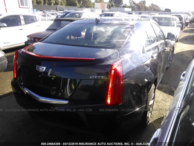 1G6AA5RX8J0182002 - 2018 CADILLAC ATS BLACK photo 4