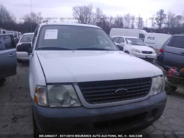 1FMZU72K83UA90901 - 2003 FORD EXPLORER XLS/XLS SPORT WHITE photo 6