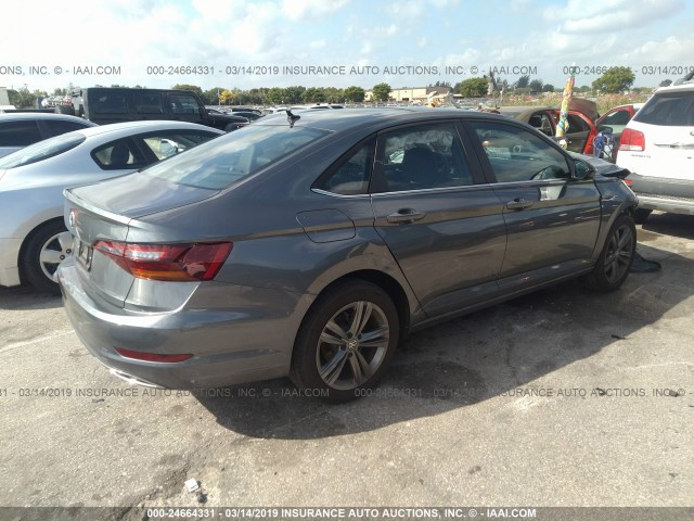 3VWC57BU3KM066787 - 2019 VOLKSWAGEN JETTA S/SE/R-LINE GRAY photo 4