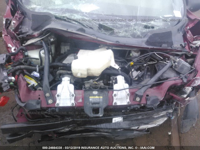 1GMDX03E43D216107 - 2003 PONTIAC MONTANA RED photo 10