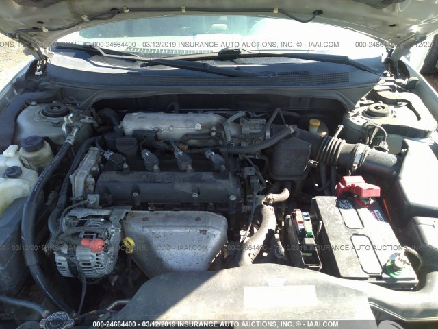 1N4AL11E74C110985 - 2004 NISSAN ALTIMA S/SL SILVER photo 10