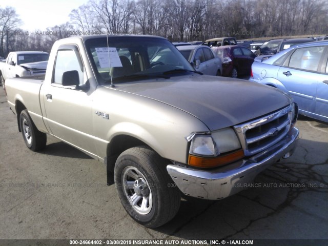 1FTYR10C8YPA03269 - 2000 FORD RANGER GOLD photo 1