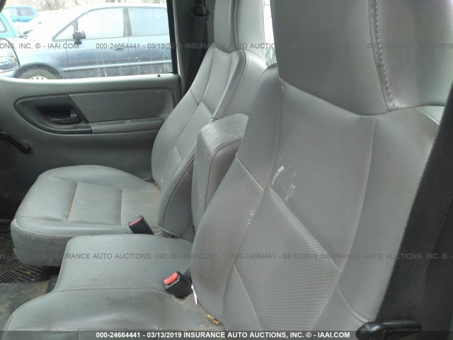 1FTYR10D84PA61398 - 2004 FORD RANGER WHITE photo 8