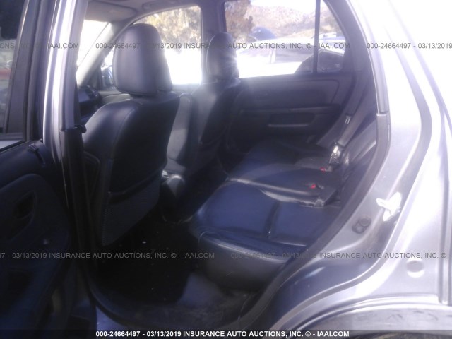 JHLRD78956C041984 - 2006 HONDA CR-V SE/EX GRAY photo 8