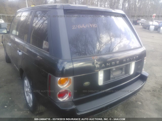 SALME11464A150505 - 2004 LAND ROVER RANGE ROVER HSE BLACK photo 6