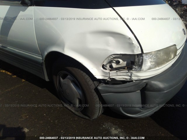 JT3AC14R0S1202753 - 1995 TOYOTA PREVIA LE WHITE photo 6