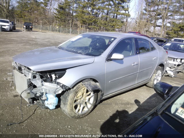 1G11C5SL4FF300767 - 2015 CHEVROLET MALIBU 1LT 银色 照片 2