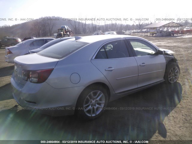 1G11C5SL4FF300767 - 2015 CHEVROLET MALIBU 1LT 银色 照片 4