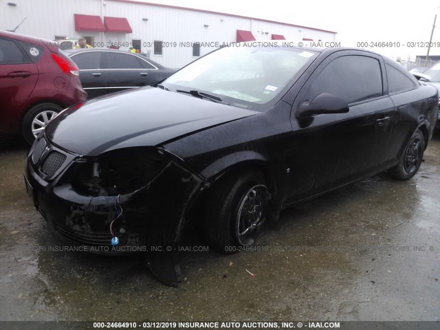 1G2AL18F787214307 - 2008 PONTIAC G5 BLACK photo 2