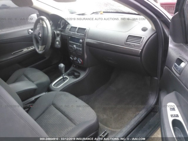 1G2AL18F787214307 - 2008 PONTIAC G5 BLACK photo 5