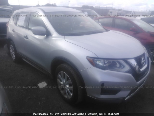 KNMAT2MT2HP510252 - 2017 NISSAN ROGUE S/SV SILVER photo 1