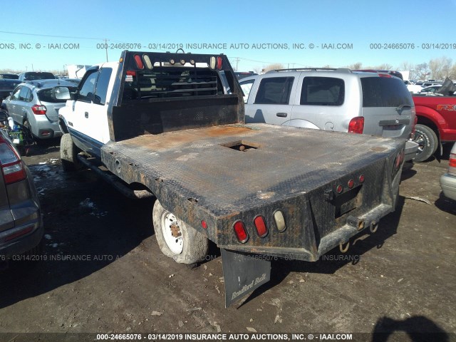 3B7KF23642M221202 - 2002 DODGE RAM 2500 WHITE photo 3