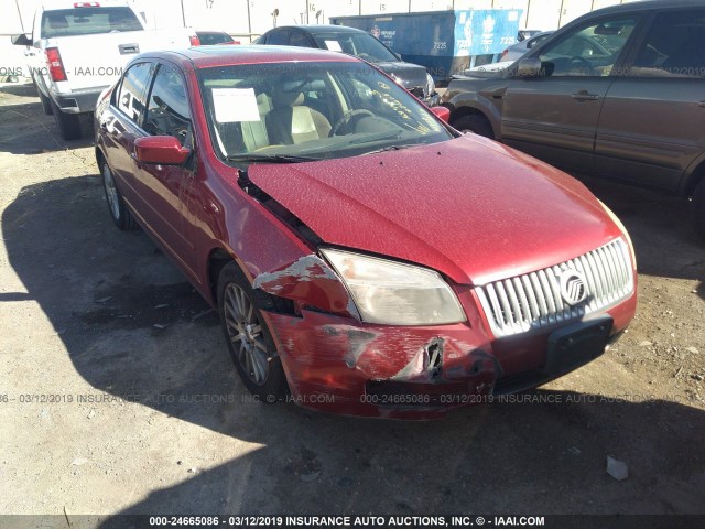 3MEHM08156R666735 - 2006 MERCURY MILAN PREMIER RED photo 1