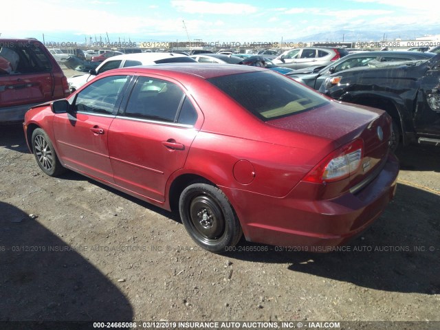 3MEHM08156R666735 - 2006 MERCURY MILAN PREMIER RED photo 3