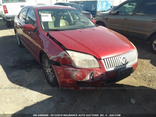 3MEHM08156R666735 - 2006 MERCURY MILAN PREMIER RED photo 6