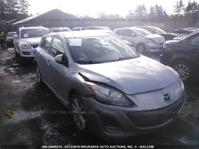 JM1BL1K60B1401181 - 2011 MAZDA 3 S SILVER photo 1