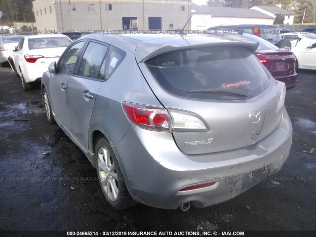 JM1BL1K60B1401181 - 2011 MAZDA 3 S SILVER photo 3