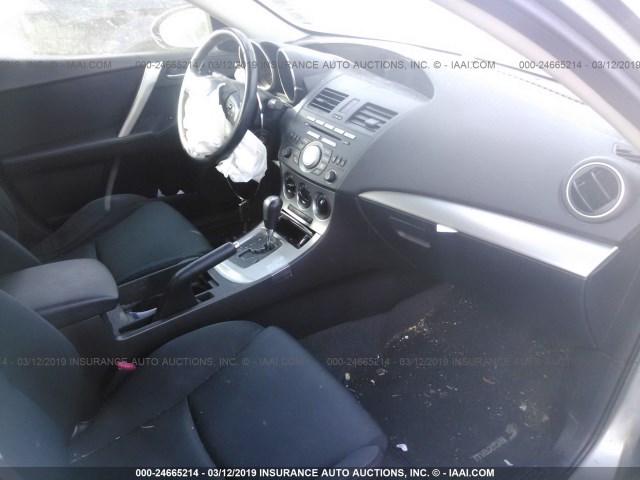 JM1BL1K60B1401181 - 2011 MAZDA 3 S SILVER photo 5