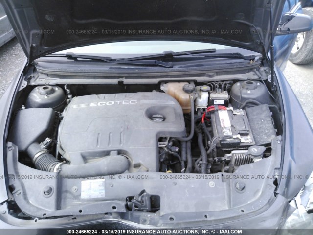 1G1ZA5E05A4108868 - 2010 CHEVROLET MALIBU LS GRAY photo 10