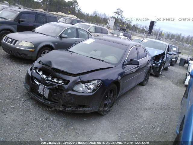 1G1ZA5E05A4108868 - 2010 CHEVROLET MALIBU LS GRAY photo 2