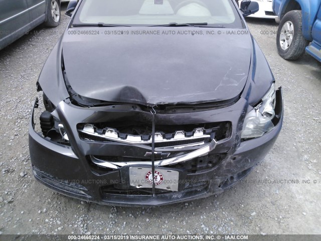 1G1ZA5E05A4108868 - 2010 CHEVROLET MALIBU LS GRAY photo 6