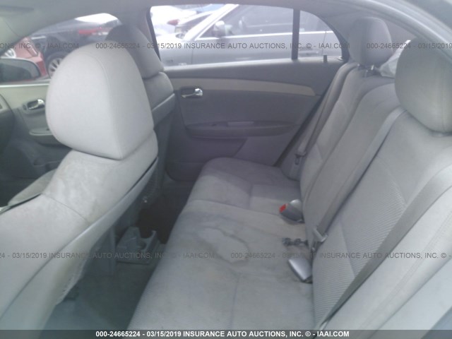1G1ZA5E05A4108868 - 2010 CHEVROLET MALIBU LS GRAY photo 8