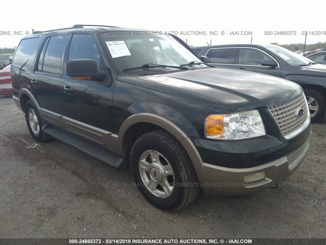 1FMFU18L43LA13545 - 2003 FORD EXPEDITION EDDIE BAUER GREEN photo 1