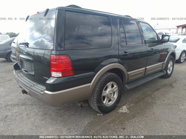 1FMFU18L43LA13545 - 2003 FORD EXPEDITION EDDIE BAUER GREEN photo 4