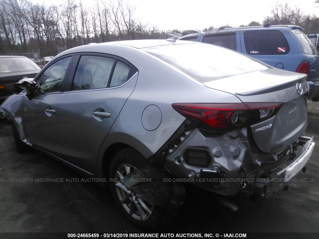 JM1BM1W73F1223143 - 2015 MAZDA 3 GRAND TOURING GRAY photo 3