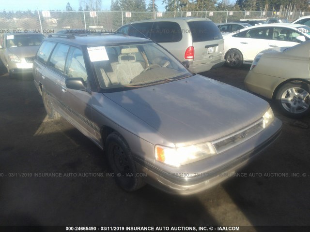 4S4BJ63C5M7901176 - 1991 SUBARU LEGACY L/HX/PX/RX TAN photo 1