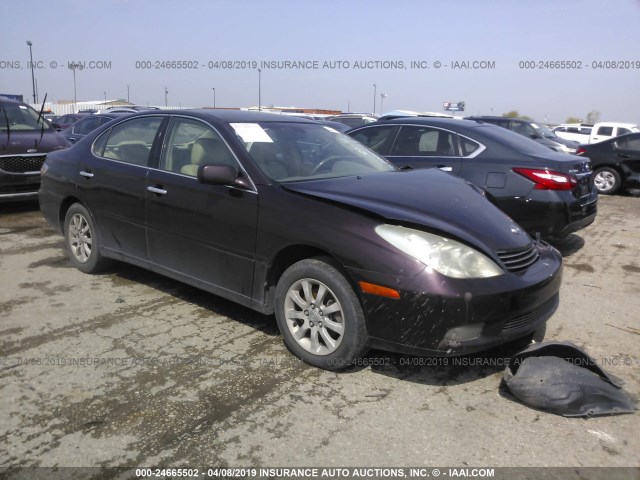 JTHBF30G720064947 - 2002 LEXUS ES 300 BURGUNDY photo 1