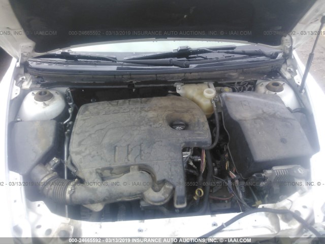 1G1ZA5EU1BF353739 - 2011 CHEVROLET MALIBU LS 白色 照片 10