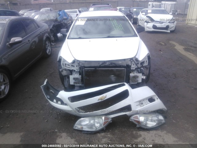 1G1ZA5EU1BF353739 - 2011 CHEVROLET MALIBU LS 白色 照片 6