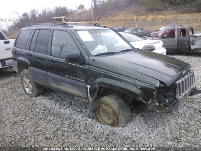 1J4GZ58S1VC542537 - 1997 JEEP GRAND CHEROKEE LAREDO/TSI GREEN photo 1