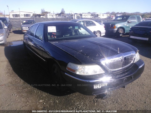 1LNHM84W96Y645062 - 2006 LINCOLN TOWN CAR EXECUTIVE L BLACK photo 1