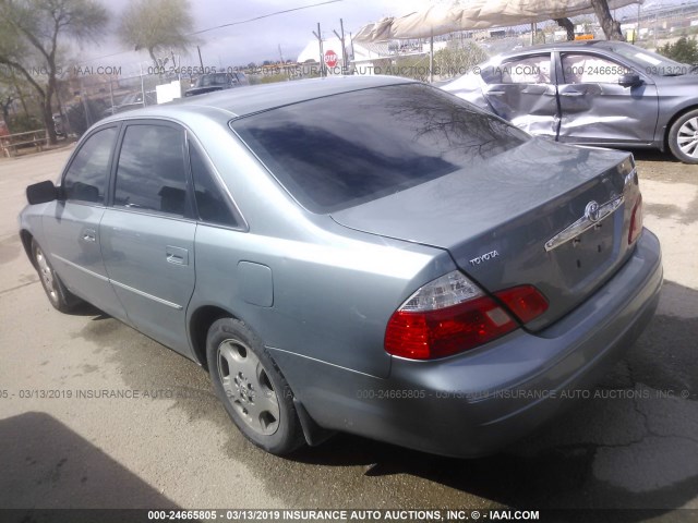 4T1BF28BX4U365157 - 2004 TOYOTA AVALON XL/XLS GREEN photo 3