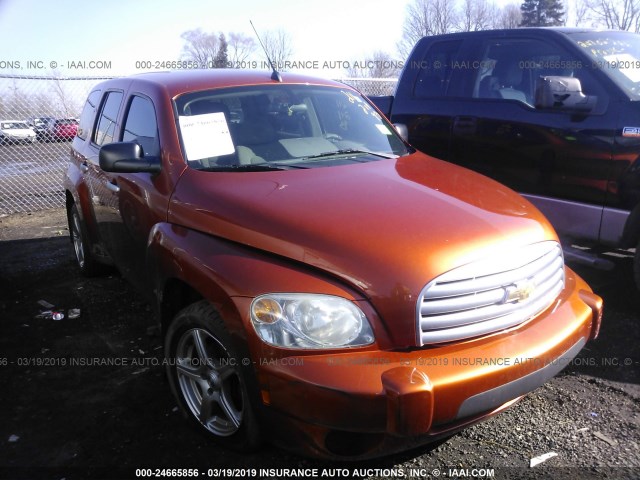 3GNDA13DX7S638219 - 2007 CHEVROLET HHR LS Naranja foto 1