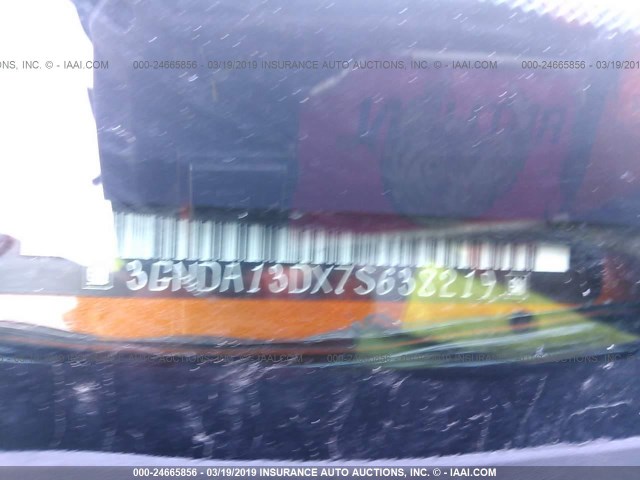 3GNDA13DX7S638219 - 2007 CHEVROLET HHR LS Naranja foto 9