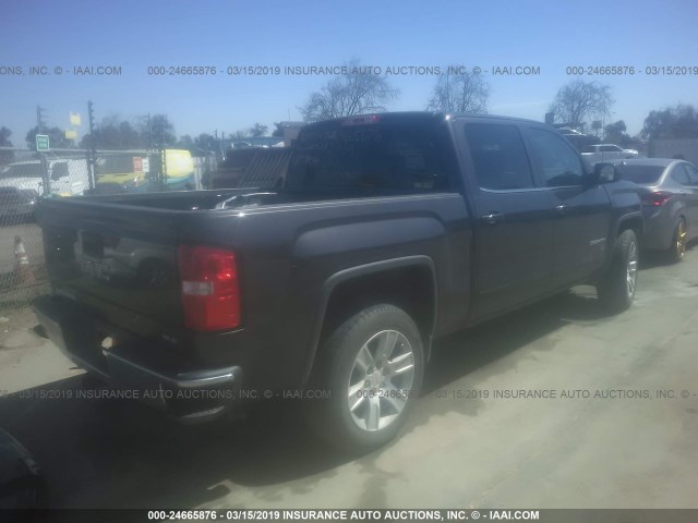 3GTP1UEC6FG328730 - 2015 GMC SIERRA C1500 SLE BROWN photo 4